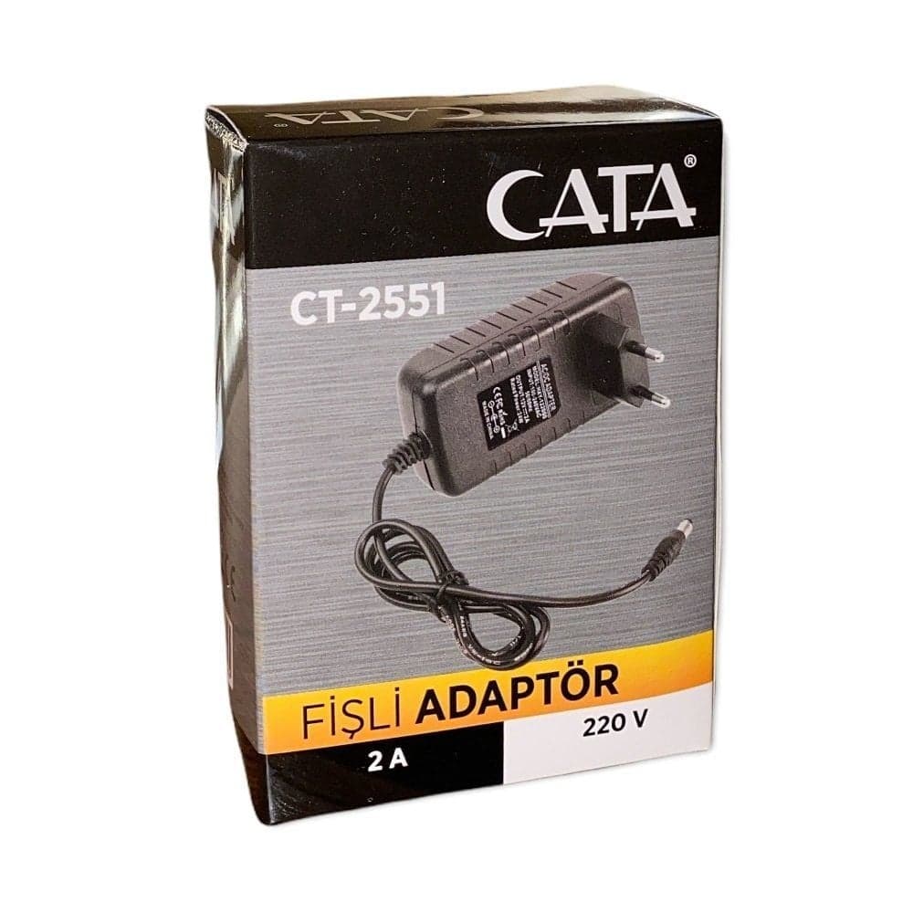 Ct-2551 25 W 2 Amper Cata Fişli Adaptör