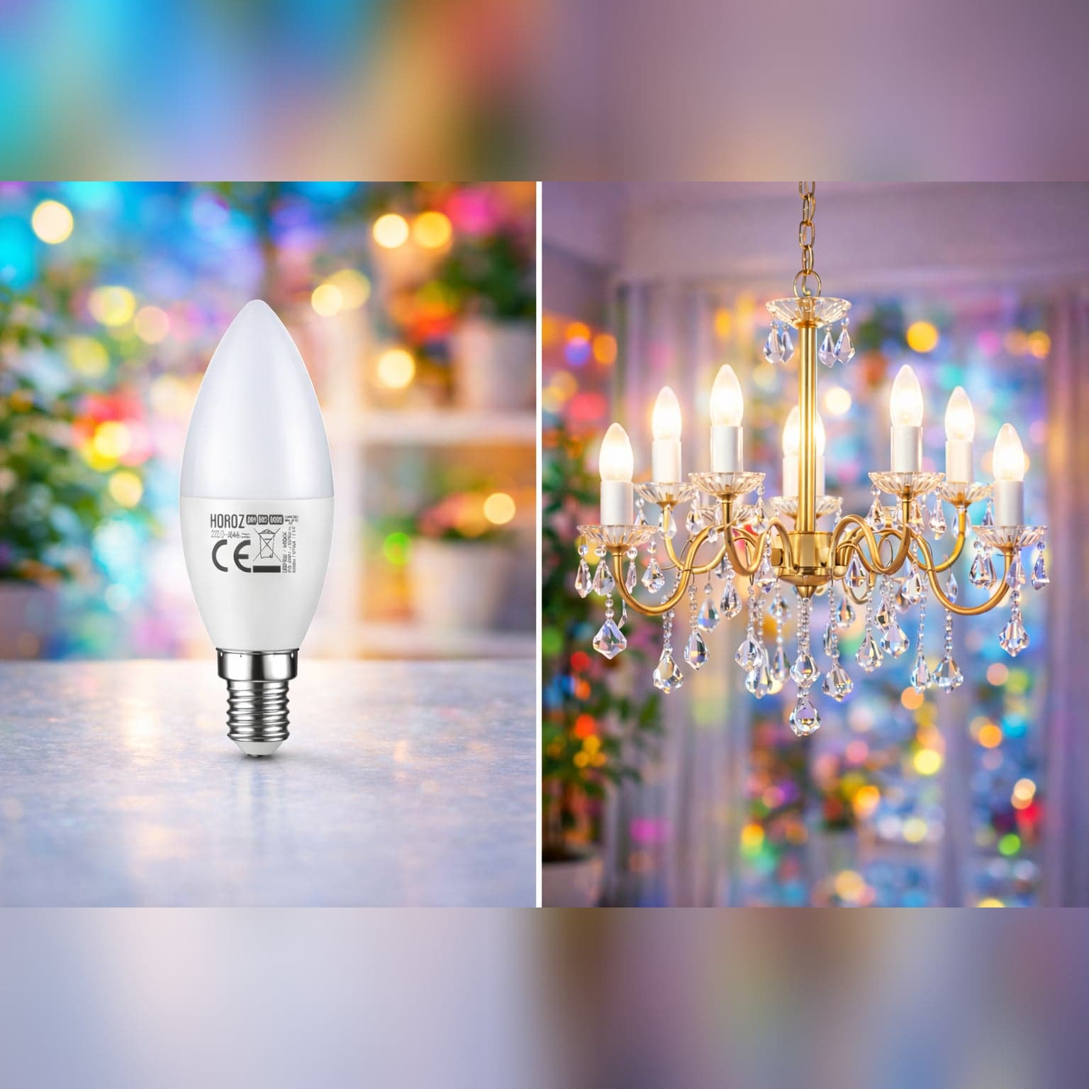 Horoz 001-003-0008 Ultra-8 8W 2700K E14 Led Ampul