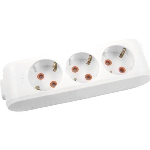 Viko Multi-Let Üçlü Priz Topraklı Çocuk Korumalı Klemensli